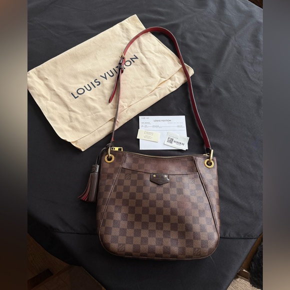 Louis Vuitton South Bank Besace Damier Crossbody Bag - Picture 1 of 9